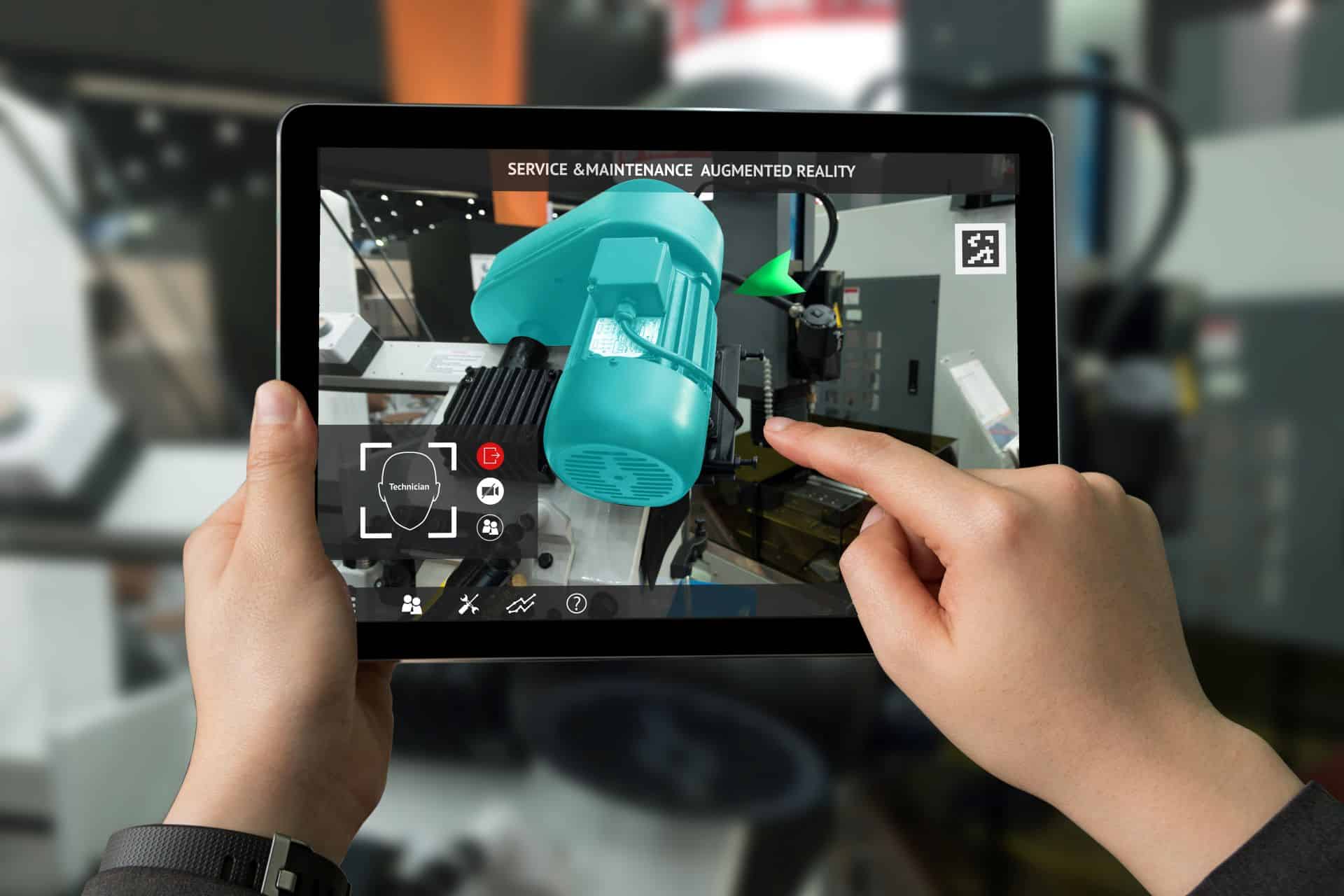 Augmented-Reality-Wartung mit Predictive Maintenance